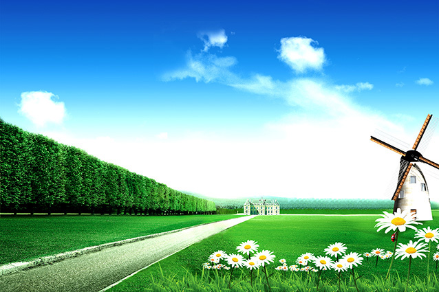 Tranh 3d phong cảnh mùa xuân mang đến nguồn cảm hứng bất tận cho ngôi nhà bạn - TH-58P-01206-copy